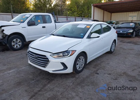 2018 Hyundai Elantra Se из США, поврежденный, VIN 5NPD74LF1JH384637